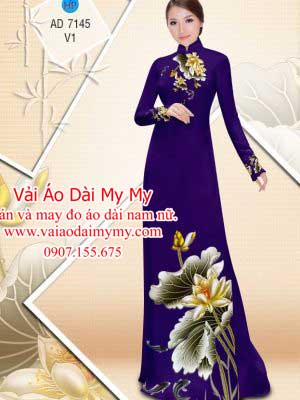 Vai Ao Dai Hoa Sen (9)