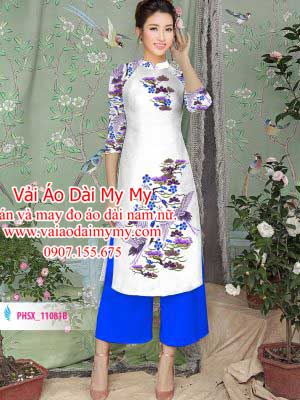 Vai Ao Dai Hoa Va Chim Hac (3)