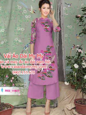 Vai Ao Dai Hoa Va Chim Hac (6)