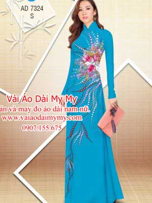 Vai Ao Dai Hoa Van Ngay Nguc (1)