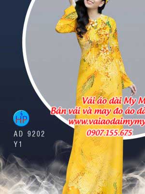 1586506016 965 Vai ao dai Hoa dao va hoa van AD