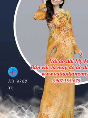 1586506018 25 Vai ao dai Hoa dao va hoa van AD