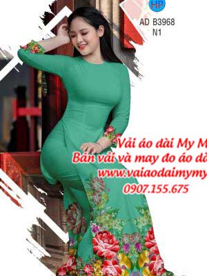 1586917645 592 Vai ao dai Hoa hong AD