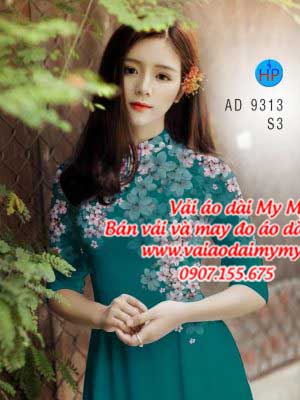 Vải áo dài Hoa Đào AD 9313 25