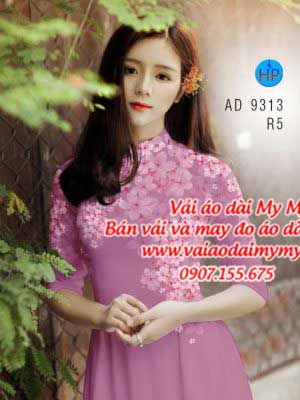 1587007280 612 Vai ao dai Hoa Dao nhe nhang AD