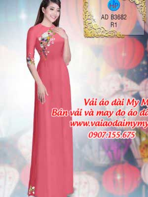 Vải áo dài Hoa in 3D AD B3682 27