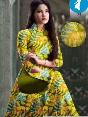 Vải áo dài Vai ao dai dep AD 25