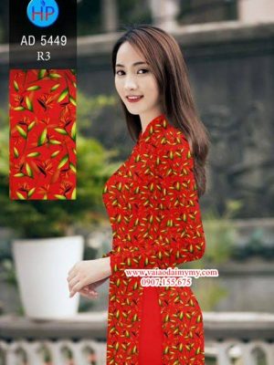 Vải áo dài Hoa nhỏ xinh AD 5449 24