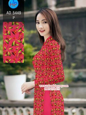 Vải áo dài Hoa nhỏ xinh AD 5449 21