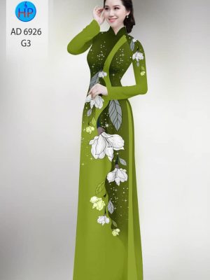 vai ao dai hoa 3d cuc dep 1164298