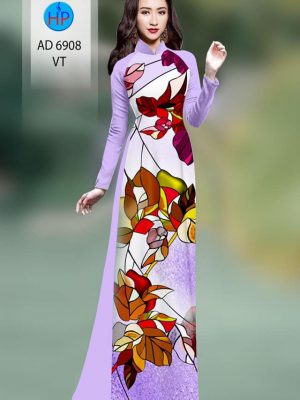 vai ao dai hoa 3d cuc dep 1348190