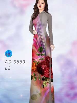 vai ao dai hoa 3d cuc dep 36669