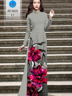 vai ao dai hoa 3d cuc hot 137112