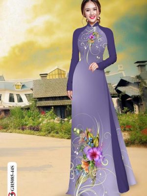 vai ao dai hoa 3d da dang 751107