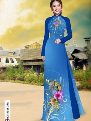 vai ao dai hoa 3d dam tham 185146