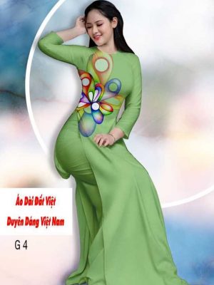 vai ao dai hoa 3d dep 4