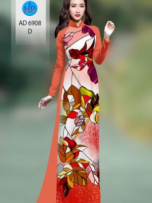 vai ao dai hoa 3d doc dao 1248260