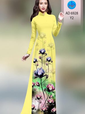 vai ao dai hoa 3d phong cach 502231