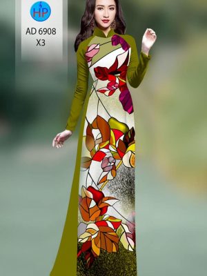 vai ao dai hoa 3d thanh lich 548285