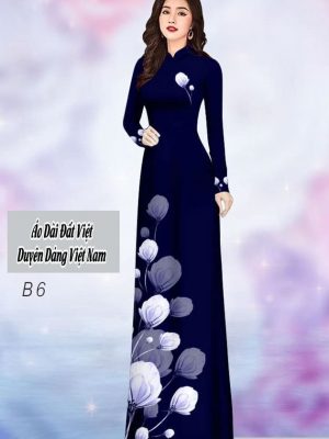 vai ao dai hoa 3d ua thich 340236