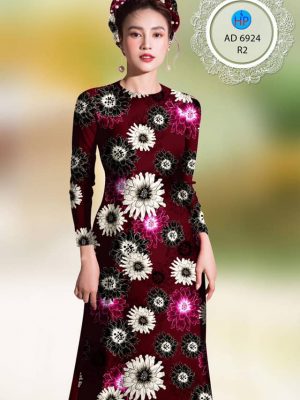 vai ao dai hoa cuc vua ra 1572225