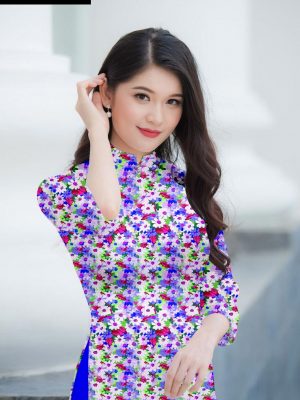 vai ao dai hoa cuc deu duoc tim nhieu 168926