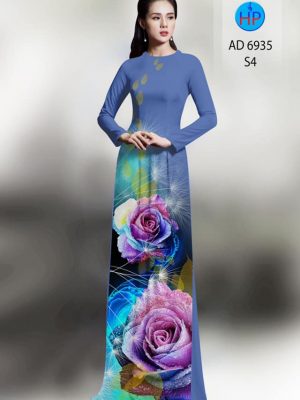 vai ao dai hoa hong da dang 119290