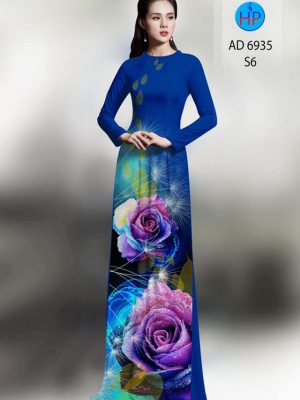 vai ao dai hoa hong thuot tha 2092223