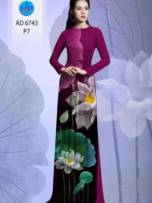 vai ao dai hoa sen nam nay 1026154