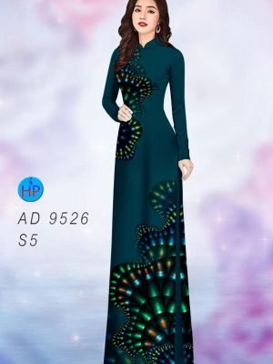 vai ao dai hoa van 3d long lanh 1809246