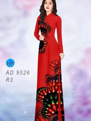 vai ao dai hoa van 3d long lanh 409236