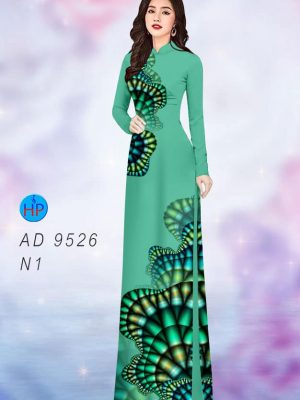 vai ao dai hoa van 3d phong cach 609152