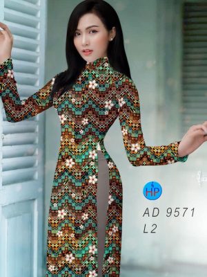 vai ao dai hoa van deu cuc dep 1235264