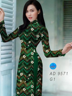 vai ao dai hoa van deu dam tham 73598