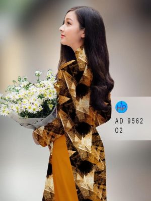 vai ao dai hoa van deu duoc chon nhieu 495149