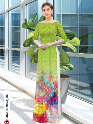 vai ao dai hoa van long lanh 517227