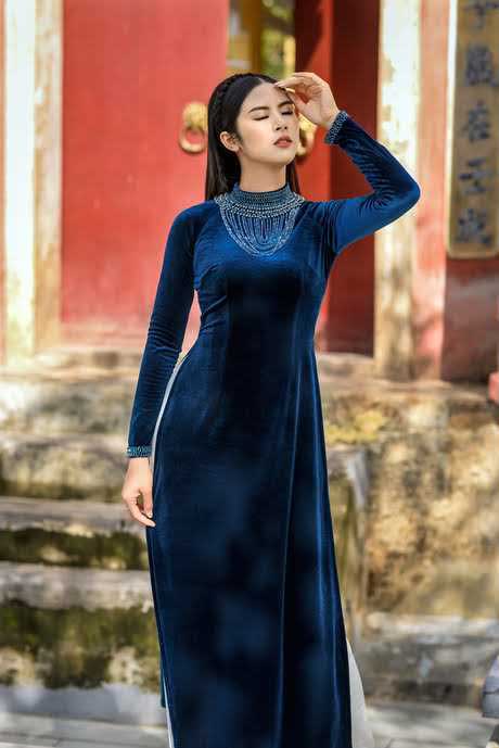 vai ao dai nhung mau