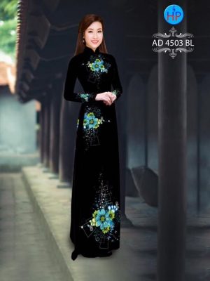 Vải áo dài Hoa in 3D AD 4503 19