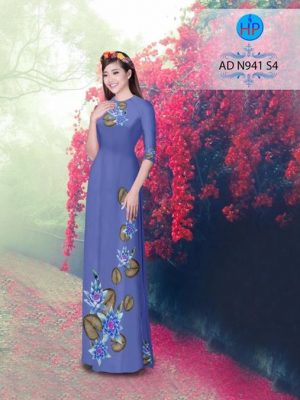 Vải áo dài hoa súng AD N941 16