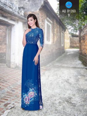 1501663616 569 vai ao dai nhung cham bi trang nhu nhung hat ngoc lap lanh ad