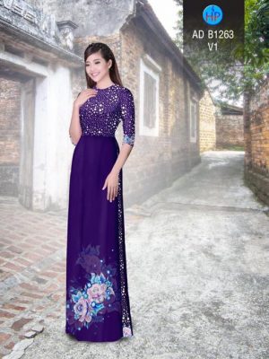 1501663616 937 vai ao dai nhung cham bi trang nhu nhung hat ngoc lap lanh ad