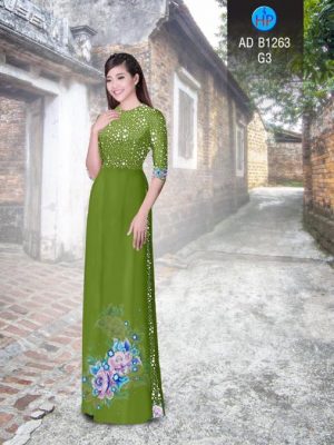 1501663618 420 vai ao dai nhung cham bi trang nhu nhung hat ngoc lap lanh ad