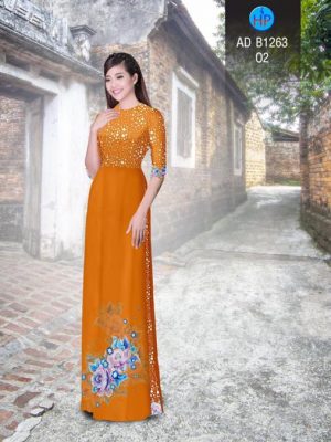 1501663618 916 vai ao dai nhung cham bi trang nhu nhung hat ngoc lap lanh ad