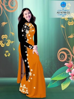 1501675372 799 vai ao dai hoa in 3d ad