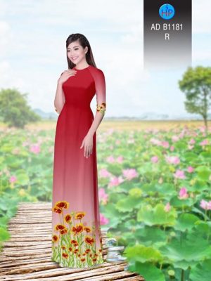 Vải áo dài Hoa Cúc AD B1181 18