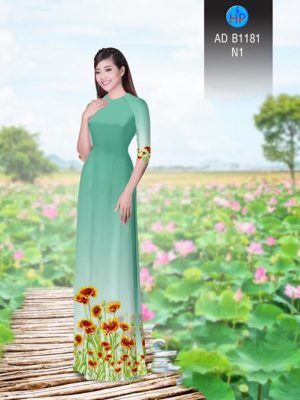 Vải áo dài Hoa Cúc AD B1181 19