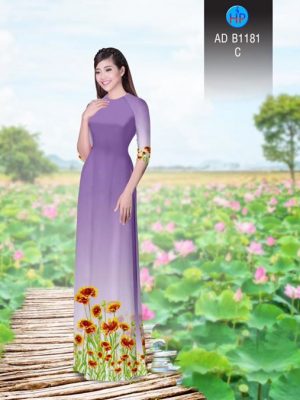 Vải áo dài Hoa Cúc AD B1181 21
