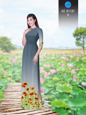 Vải áo dài Hoa Cúc AD B1181 24