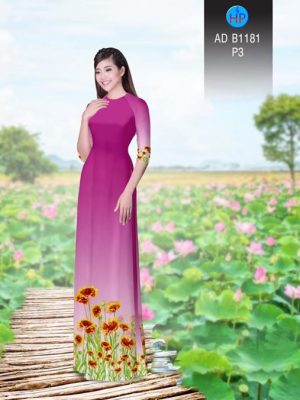 Vải áo dài Hoa Cúc AD B1181 23