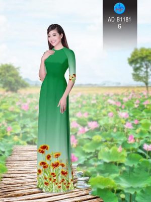 Vải áo dài Hoa Cúc AD B1181 25